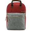 Textilní batoh G.ride France - červeno šedý