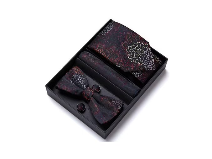kravata motylek sada set