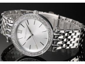 Atraktivní dámské hodinky Taylor Cole Aglaia - stříbrné