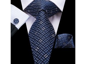 kravata modra panska