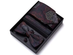 kravata motylek sada set