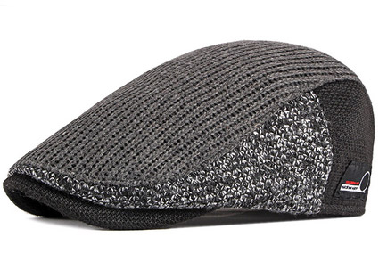 Pánská hřejivá bekovka dvoubarevná - šedá