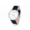 Módní hodinky Sinobi ultra tenké - bílé
