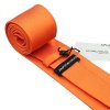 555(3) kravatovy set oranzovy 100 hedvabi