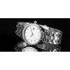 Atraktivní dámské hodinky Taylor Cole Aglaia stříbrné s datumem