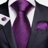 panska fialova kravata melirovana seet