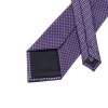 fialova zrnita kravata hedvabi
