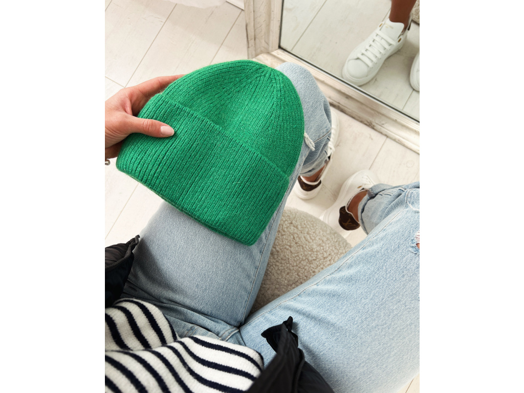 Stylová čepice Zion Barva: Zelená