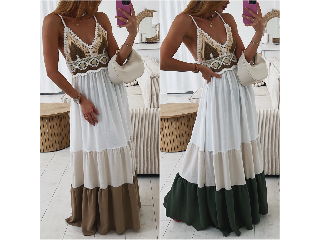Boho maxi aty Madur Elegantn stylov