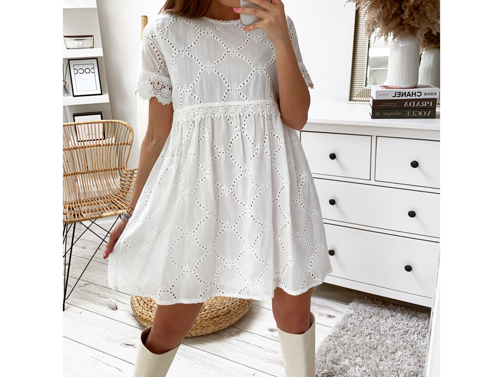 Madeira šaty White - Elegantně&stylově