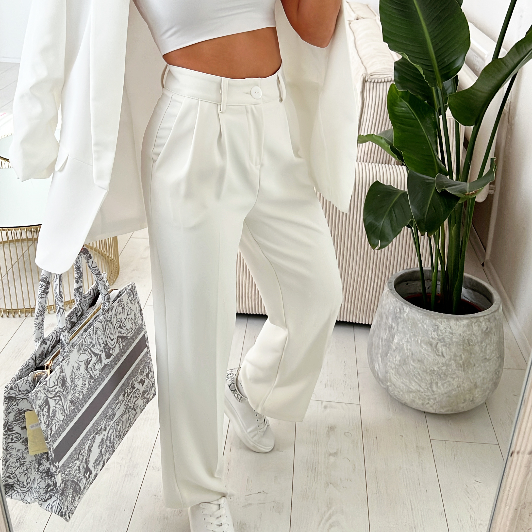 Elegantní kalhoty Marina Velikost: M