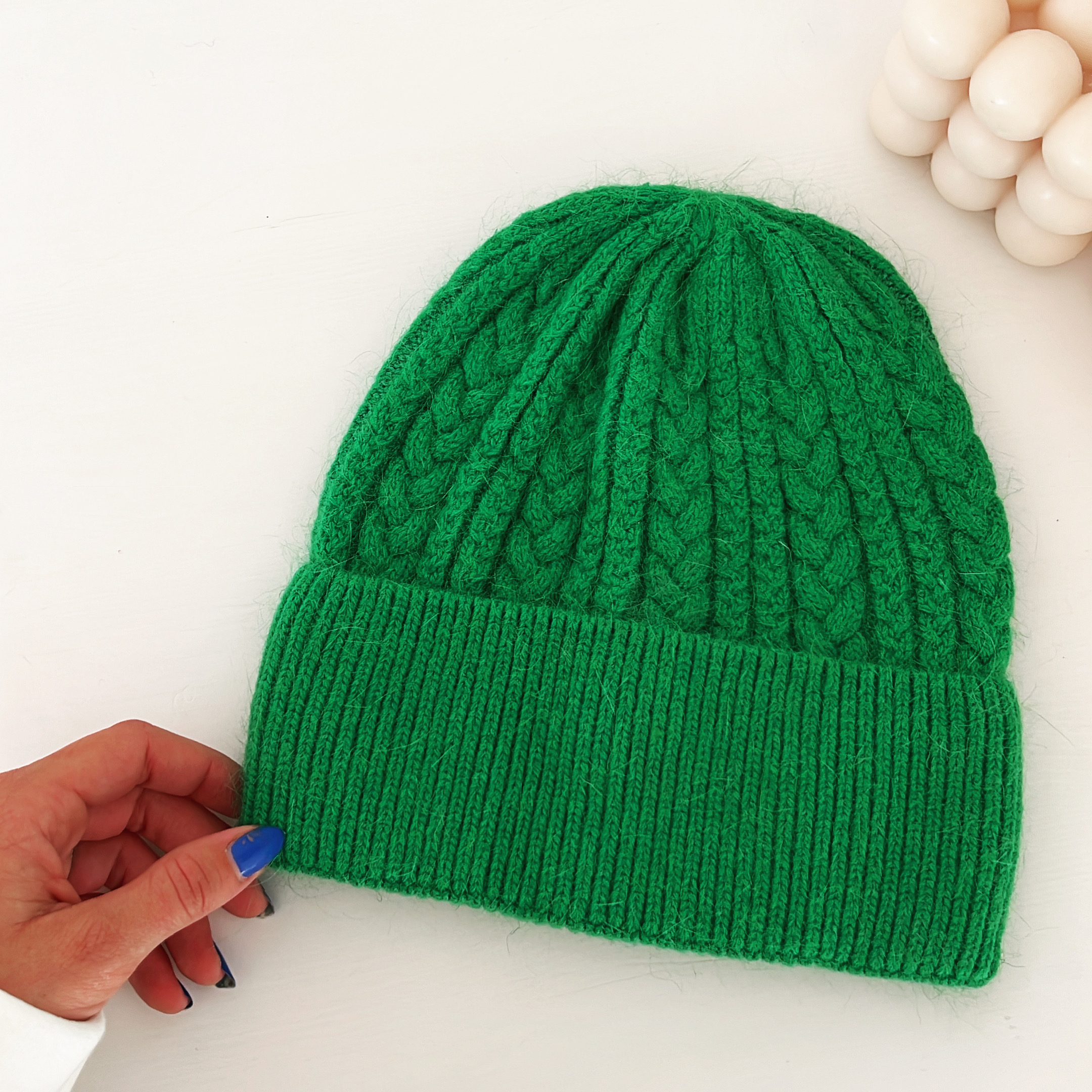 Pletená čepice Pam Barva: Zelená