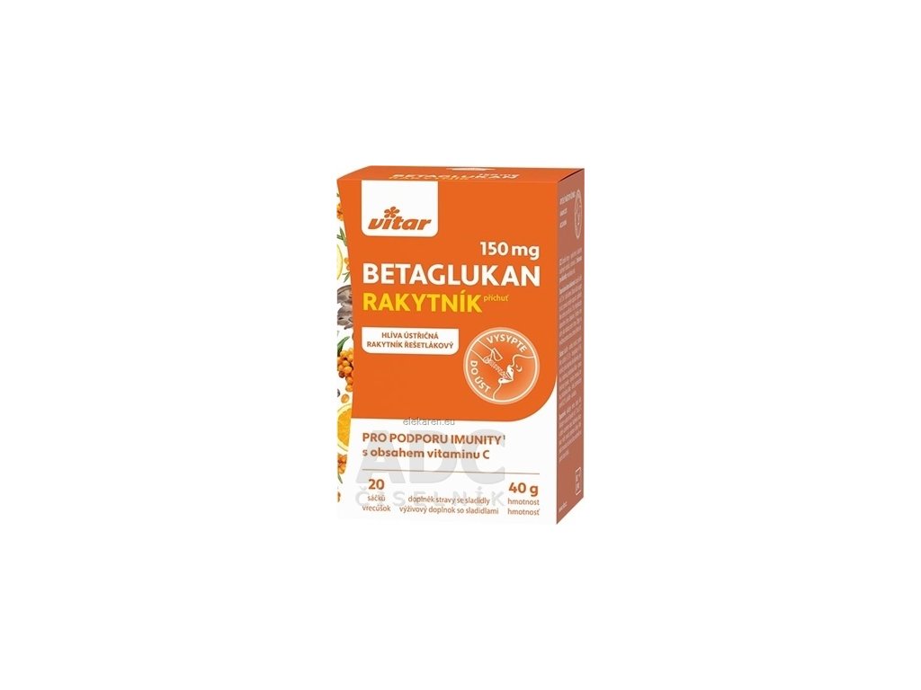 VITAR BETAGLUKÁN 150 mg - 1x20 ks