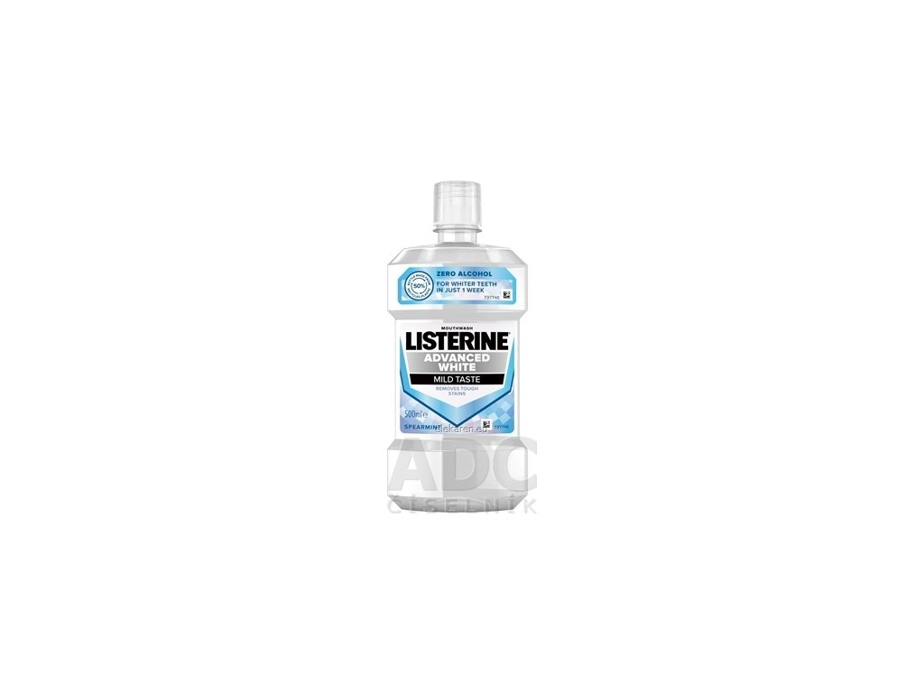 LISTERINE ADVANCED WHITE MILD TASTE - 1x500 ml