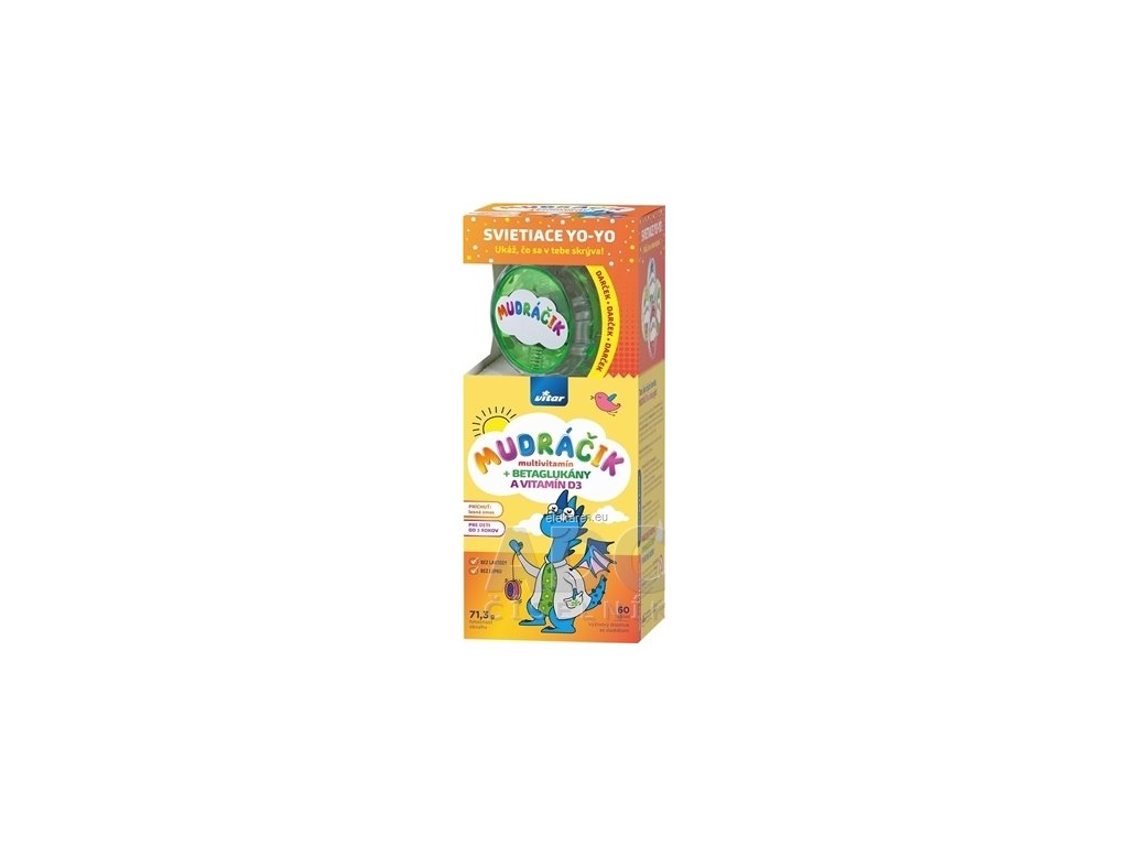 VITAR MUDRÁČIK multivitamín + BETAGLUKÁNY - 1x1 set