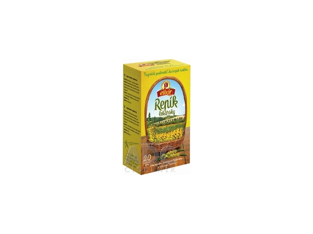 AGROKARPATY REPÍK lekársky - čaj, prírodný produkt, 20x2 g (40 g)