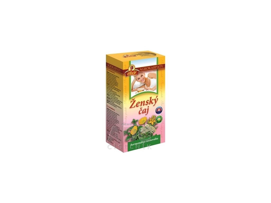 AGROKARPATY ŽENSKÝ čaj - bylinný čaj, čistý prírodný produkt, 20x2 g (40 g)