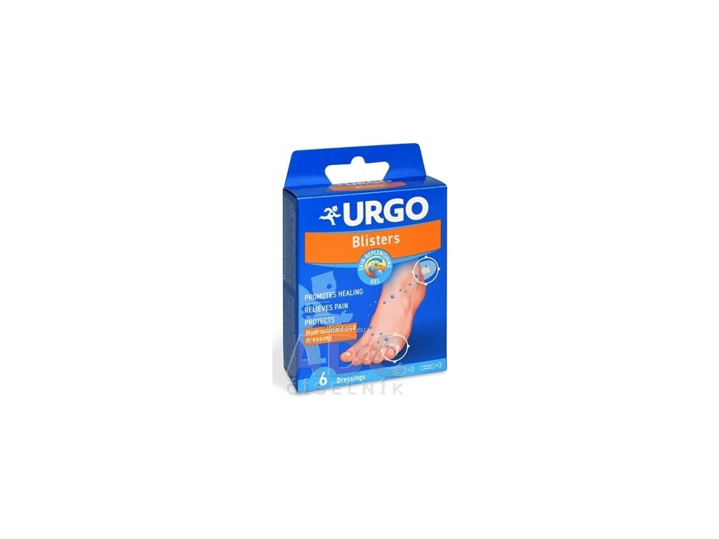 URGO Blisters Na pľuzgiere - 1x6 ks
