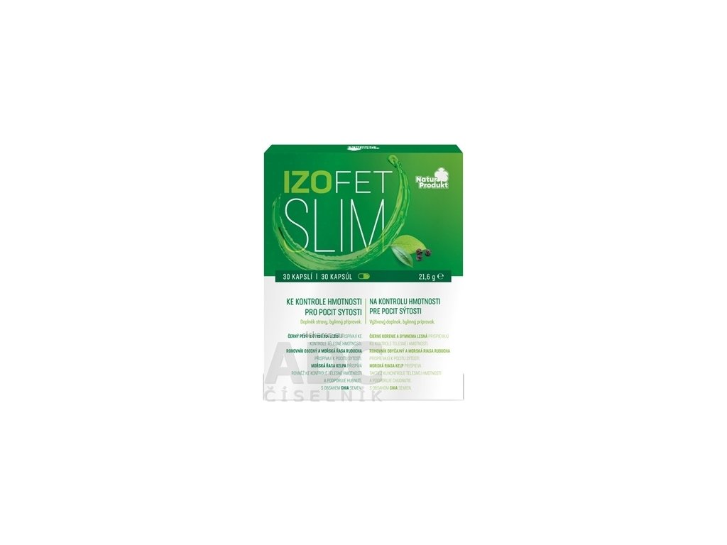NaturProdukt IZOFET SLIM - 1x30 ks