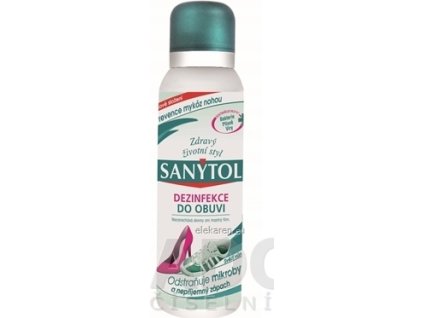 SANYTOL DEZINFEKCIA Do obuvi Sprej - 1x150 ml