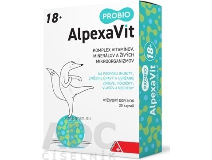 AlpexaVit PROBIO 18+ - 1x30 ks