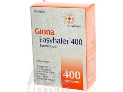 Giona Easyhaler 400 - plv inh (inhal.plast.) 1x100 dávok