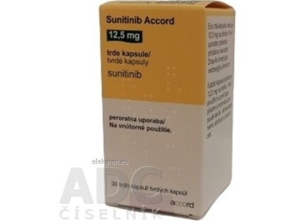 Sunitinib Accord 12,5 mg - 1x30 ks