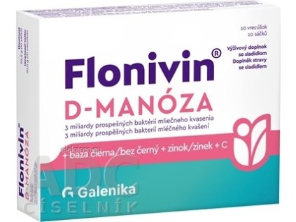 Flonivin D-MANÓZA - 1x10 ks
