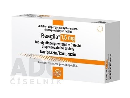 Reagila 1,5 mg dispergovateľné tablety - 1x28 ks