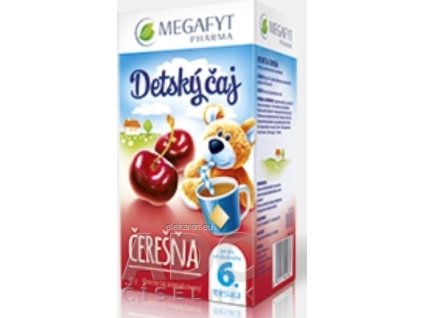MEGAFYT Detský čaj ČEREŠŇA - inov.2015, ovocný čaj, 20x2 g (40 g)