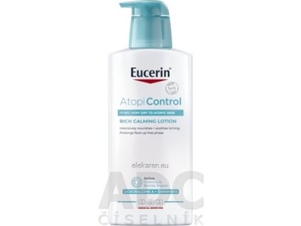 Eucerin AtopiControl Telové mlieko - 1x400 ml