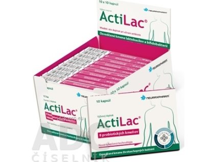 Neuraxpharm ActiLac box - cps 10x10 ks (100 ks)