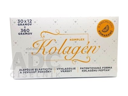 Kolagén KOMPLEX Pomaranč - vrecúška 30x12 g (360g)