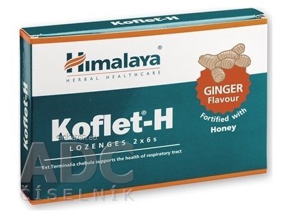 Himalaya Koflet-H Ginger - 1x12 ks