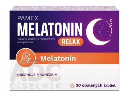PAMEX MELATONIN RELAX - 1x30 ks