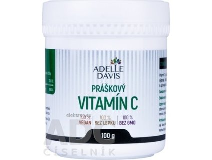 Adelle Davis Práškový VITAMÍN C - 1x100 g