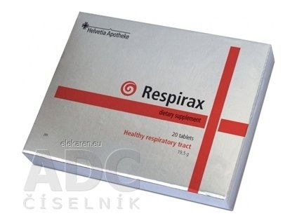 Helvetia Apotheke Respirax - 1x20 ks