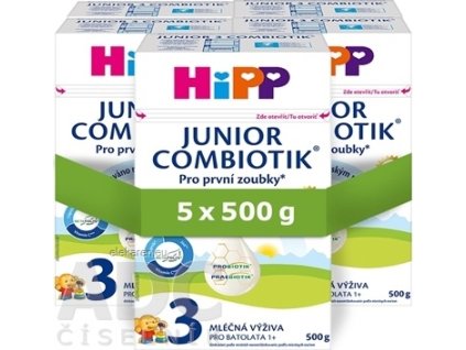 HIPP 3 JUNIOR COMBIO.IN25 ML.V.5X50