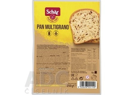 Schär PAN MULTIGRANO chlieb - 1x250 g
