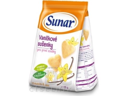 Sunar Vanilkové sušienky - 1x175 g