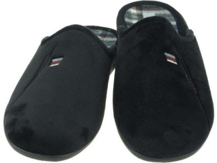 PEON Pánske  papuče NS/4724-13 Čierna veľ.45