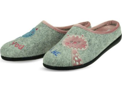 PEON Dámske papuče  NS/2736-611 YOU a ME veľ.41