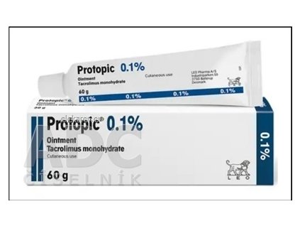 PROTOPIC 0,1 %  masť - 1x60 g