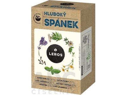 LEROS HLBOKÝ SPÁNOK - bylinný čaj, nálevové vrecká 20x1 g (20 g)