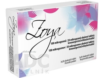 Zoya - tbl obd 100 µg/20 µg (blis.PVC/Al) 3x28 ks (84 ks)