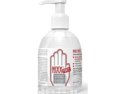 NIXX FORTE dezinfekčný gél na ruky - 1x250 ml