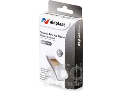 Aidplast Sensitive náplasť - 1x20 ks