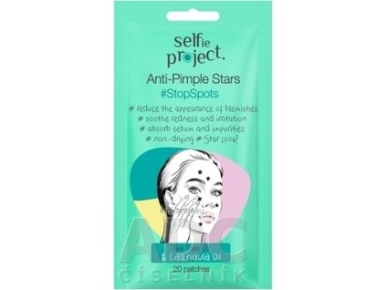 selfie project Náplasti na tvár proti akné - 1x20 ks