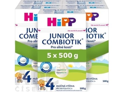 HIPP 4 JUNIOR COMBIO.IN25 ML.V.5X50