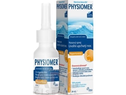 PHYSIOMER Nosový sprej Hypertonický - 1x20 ml